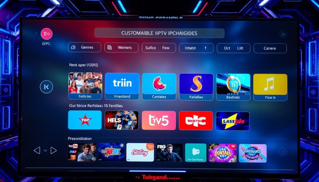 Customise IPTV EPG