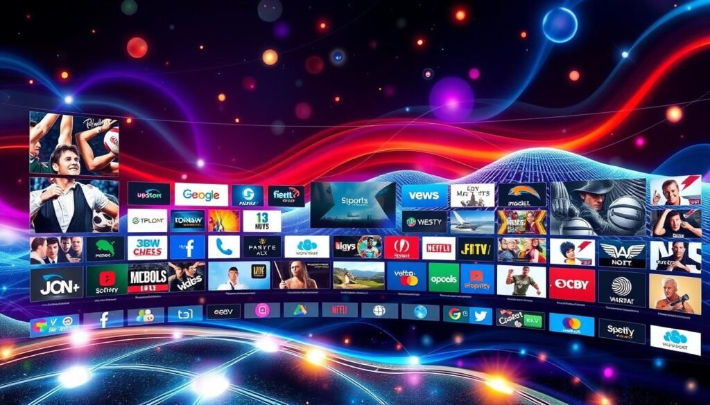 IPTV channels and content packages