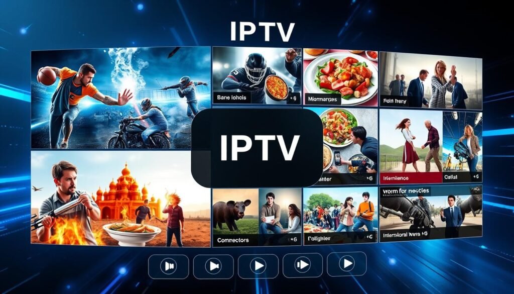 IPTV content categories
