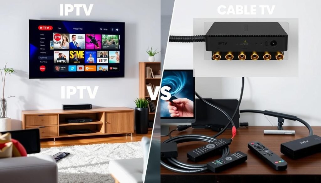 IPTV vs Cable TV 2025: Complete Comparison Guide 1 IPTV differences in service delivery