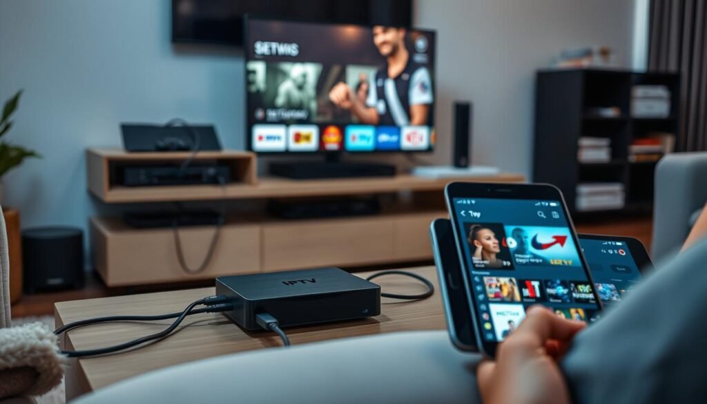 IPTV setup process