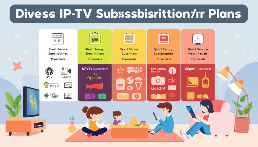 IPTV subscription plans and free IPTV trials