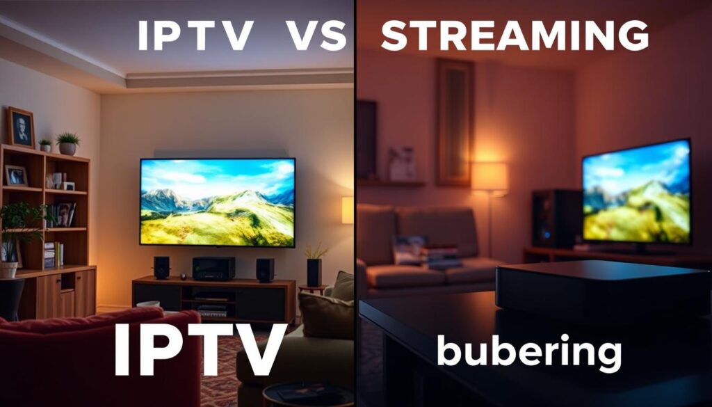 IPTV vs streaming quality comparison