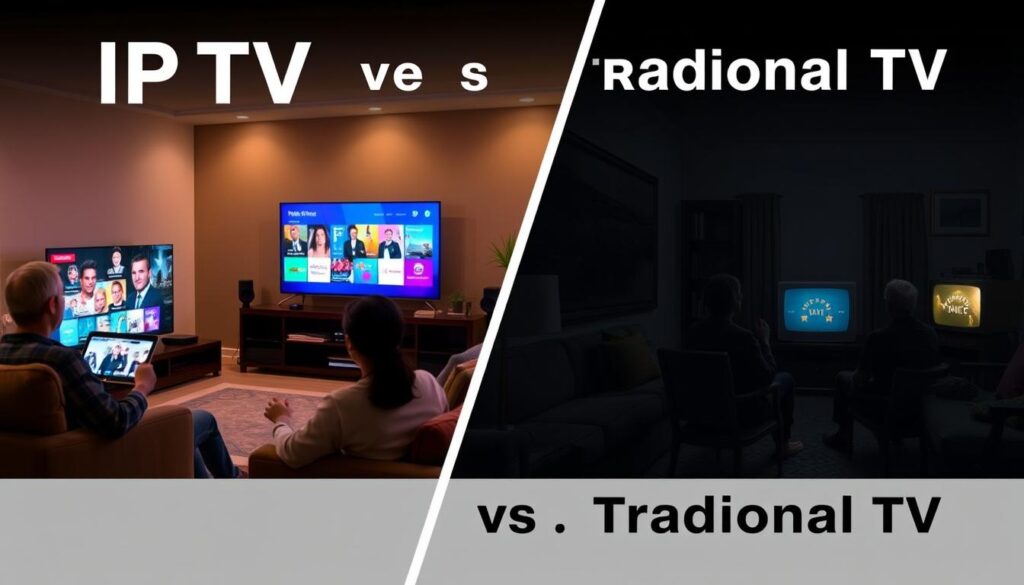 IPTV vs traditional TV