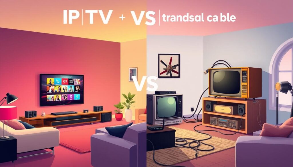 IPTV vs traditional cable