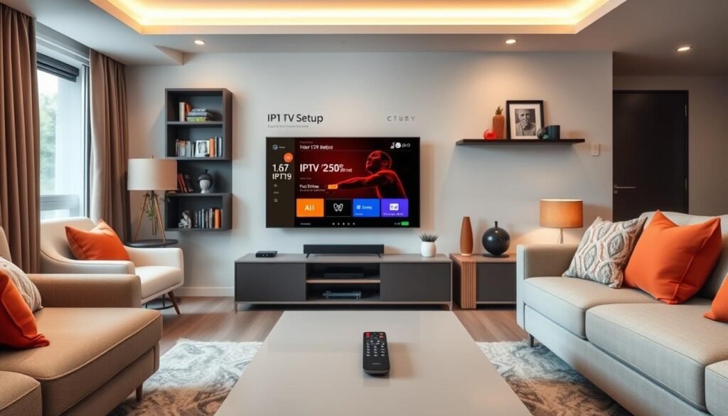 Smart TV IPTV setup
