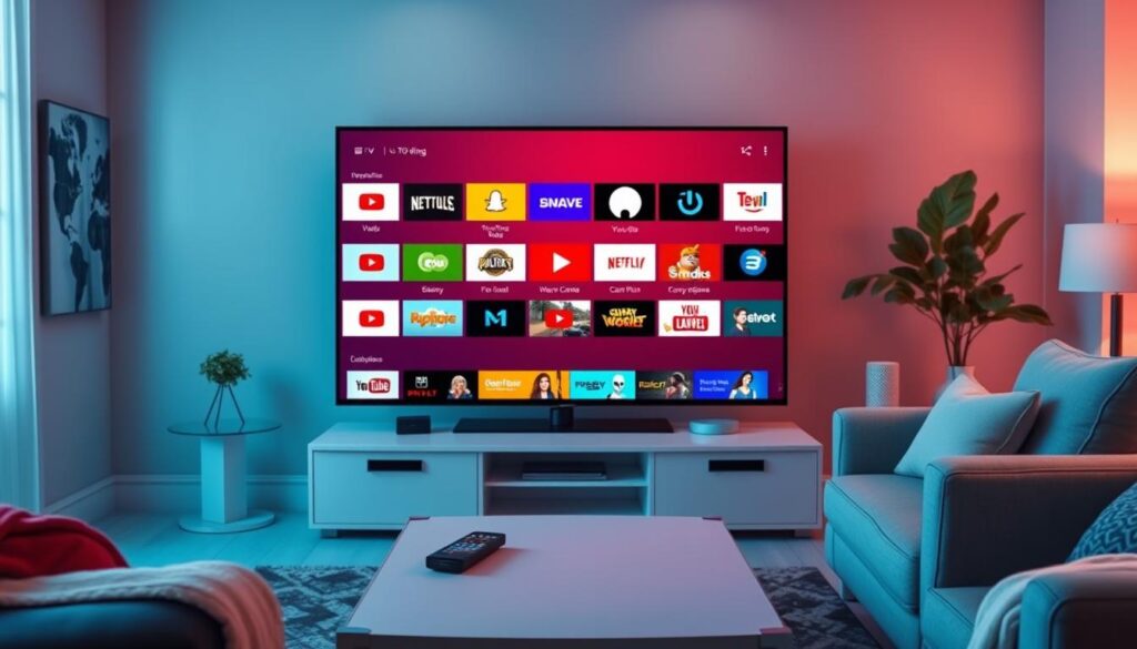 YouTube TV channel selection and features