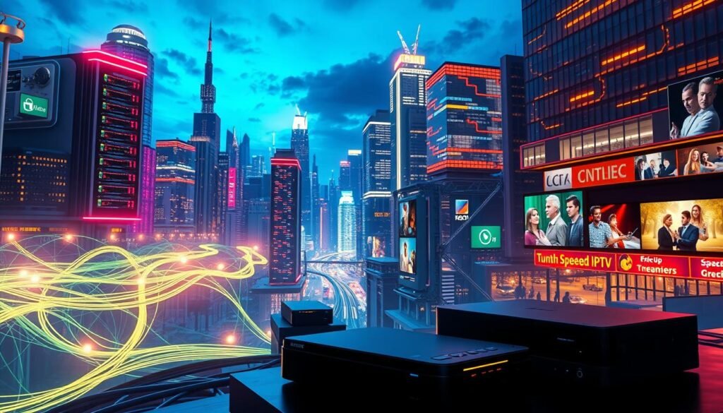 content delivery networks in IPTV streaming
