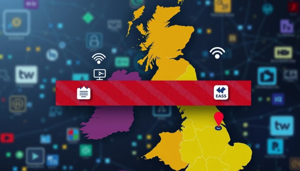 geo-blocking and regional access for UK viewers