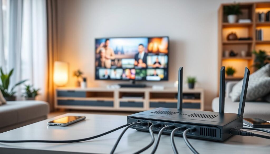 internet configuration for IPTV