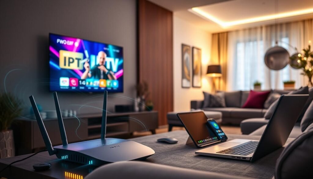 optimizing internet connection for IPTV
