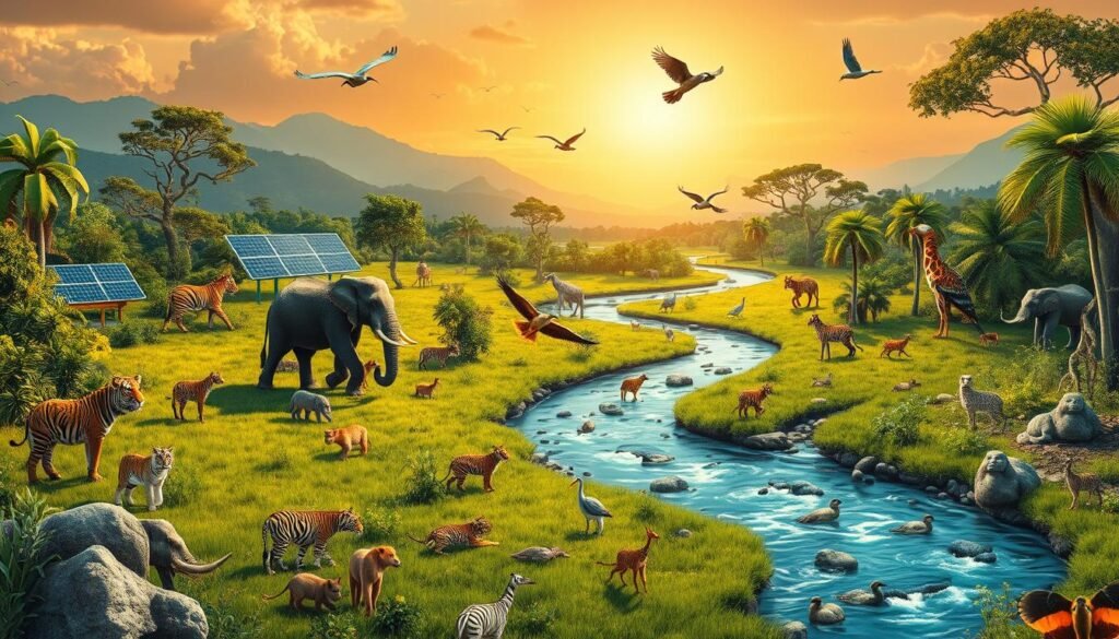 wildlife conservation messaging in IPTV shows