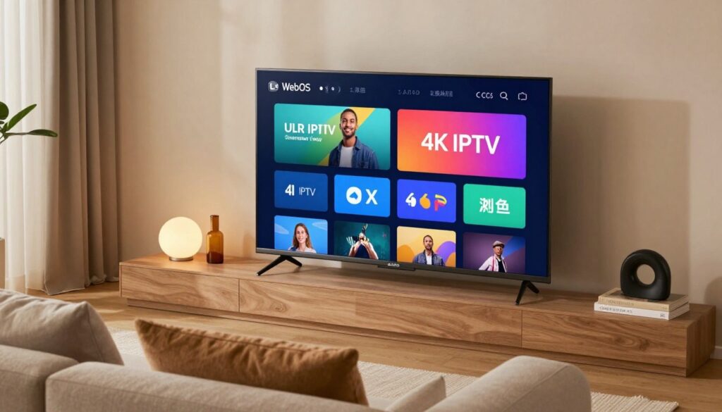 4k iptv lg webos