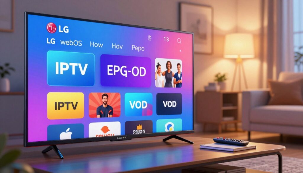 best iptv app for lg webos uk