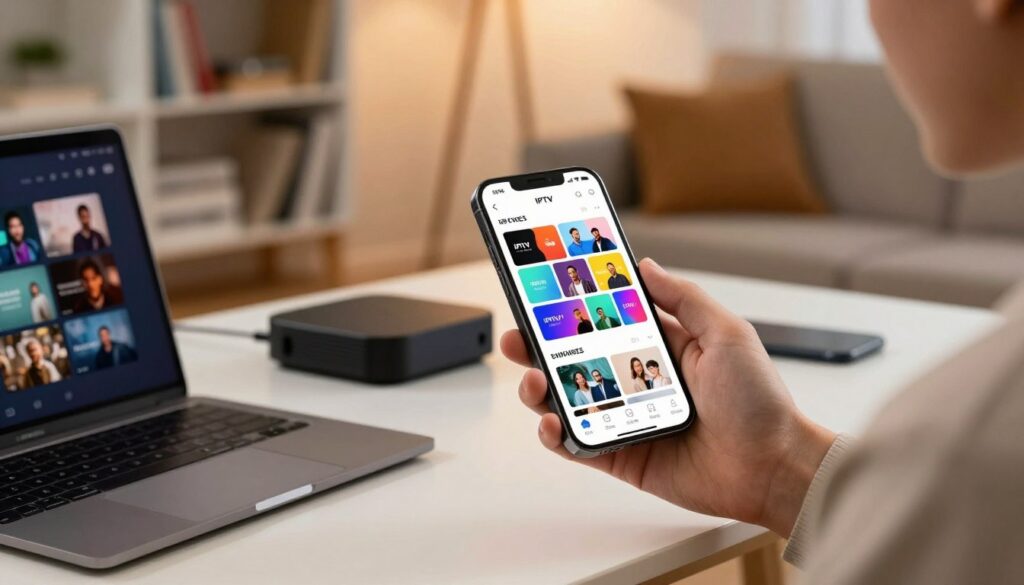 iptv iphone mobile streaming