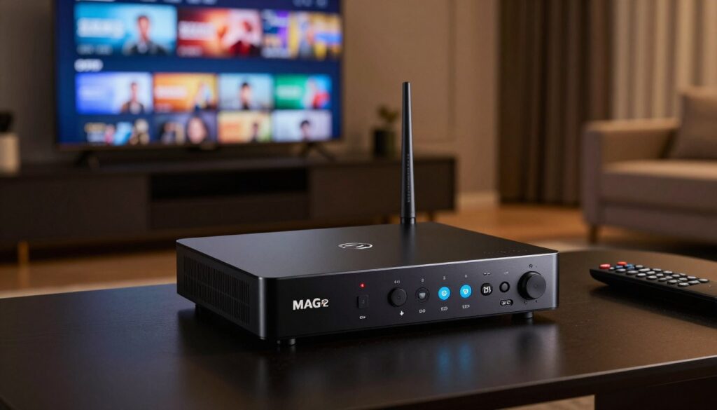 iptv mag box 524w2