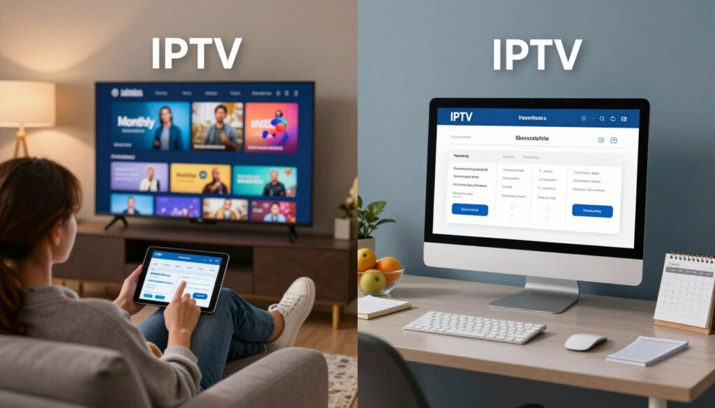 iptv monthly vs yearly subscription