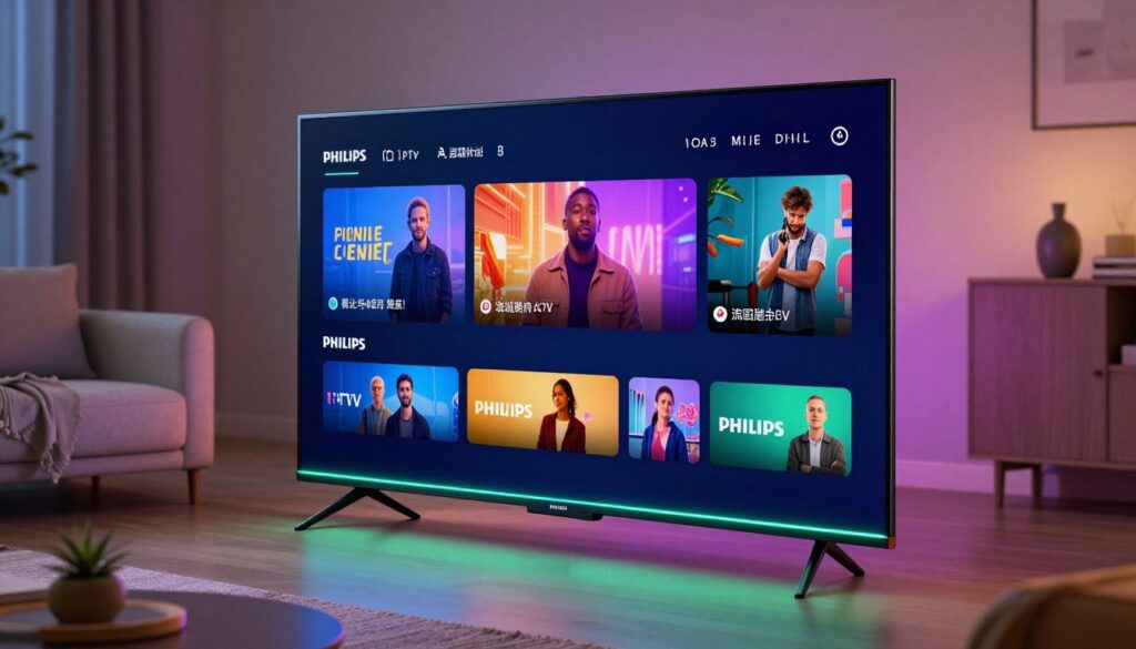 iptv philips ambilight tv