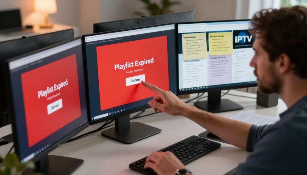 iptv playlist expired renew