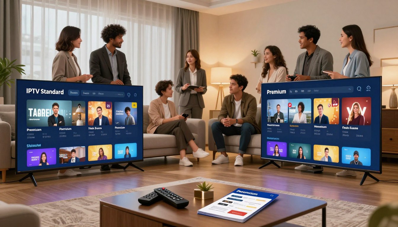 iptv standard vs premium plan