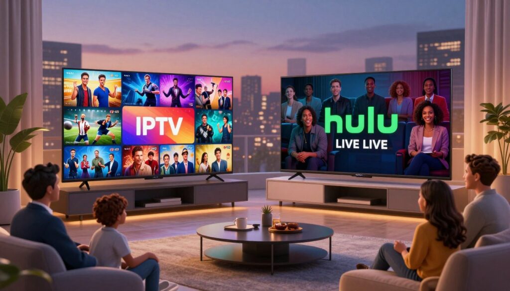 iptv vs hulu live comparison
