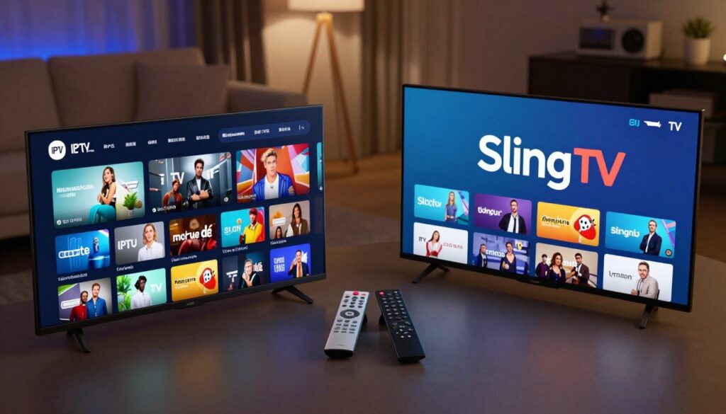 iptv vs sling tv comparison