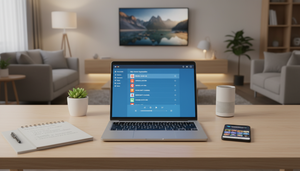 IPTV M3U playlist management