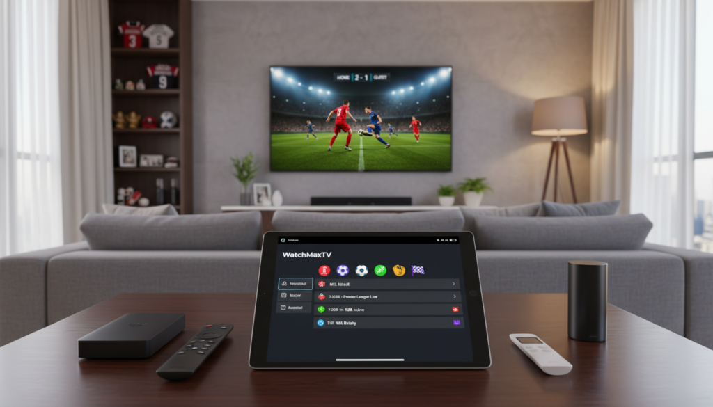 IPTV sports schedule EPG