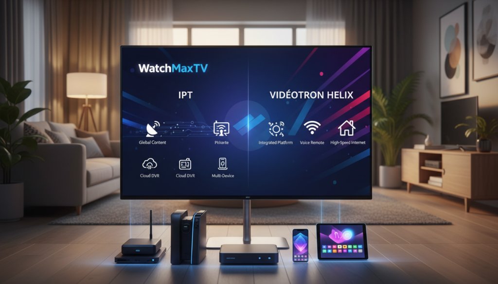 IPTV vs Vidéotron Helix